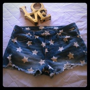 Mossimo | High Rise Shorts | Denim|  16/33